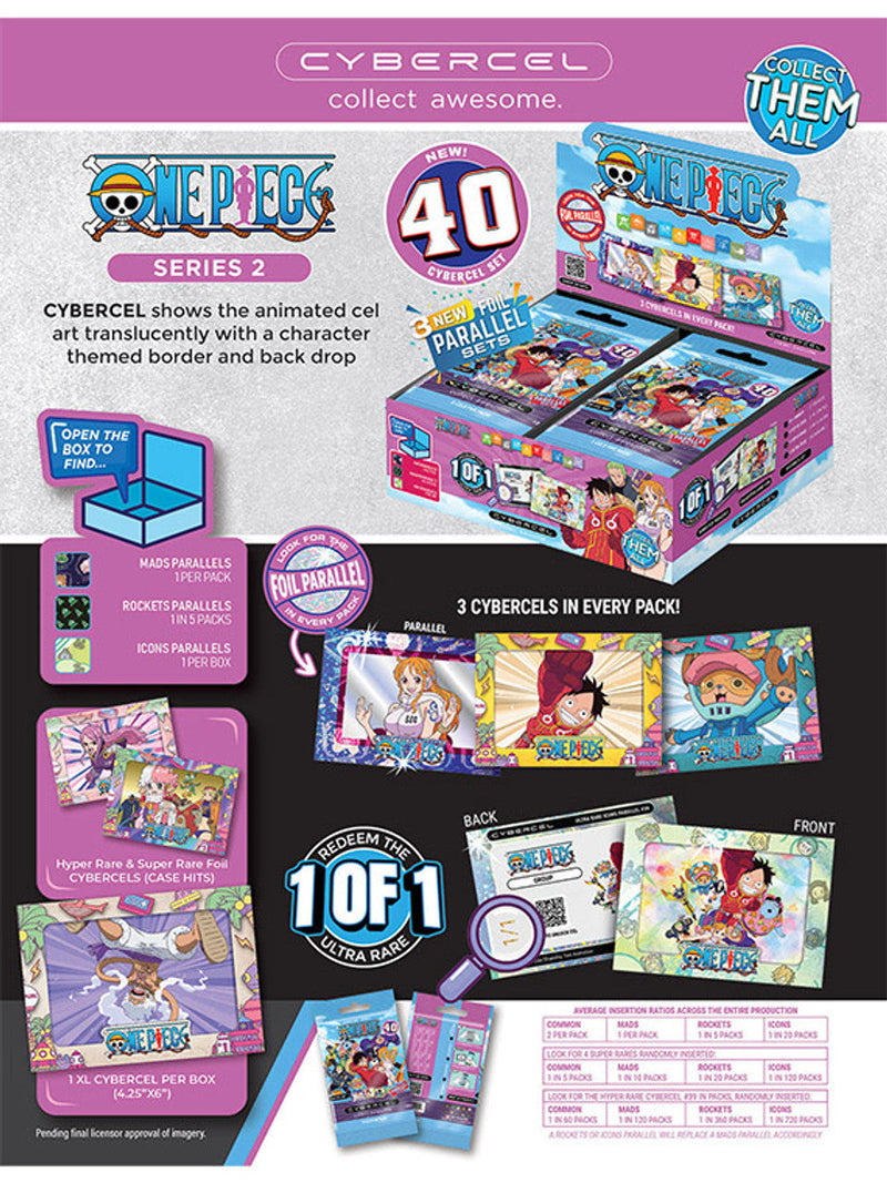 Cybercel - One Piece - Series 2 Booster Box