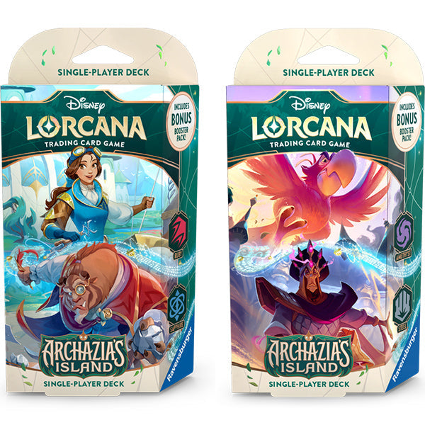 Disney Lorcana - Archazia's Island Starter Decks (Set of 2)