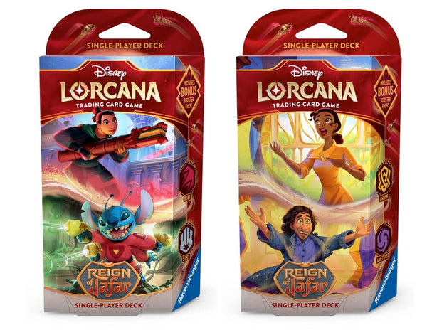 Disney Lorcana - Reign of Jafar Starter Decks (Set of 2)