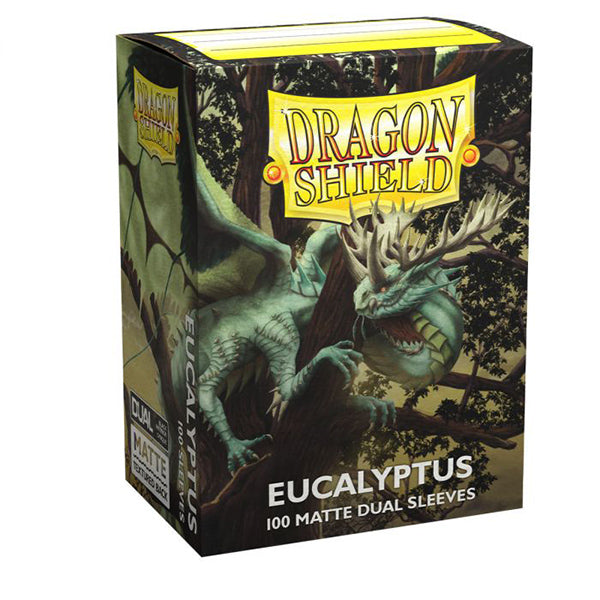 Dragon Shield Sleeves: Standard Matte Dual - Eucalyptus 100 CT