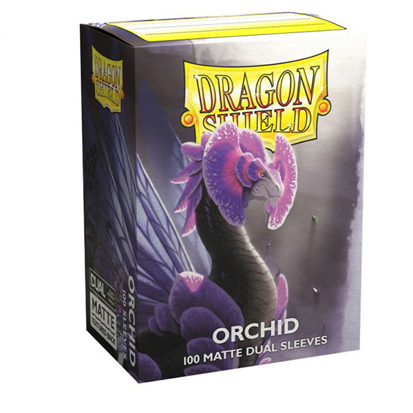 Dragon Shield Sleeves: Standard Matte Dual - Orchid 100 CT