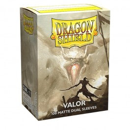 Dragon Shield Sleeves: Standard Matte Dual - Valor 100 CT