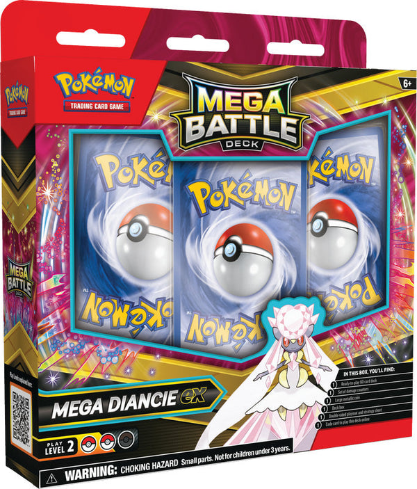 Pokemon: Mega Battle Deck - Mega Gengar & Diancie EX (Set of 2)