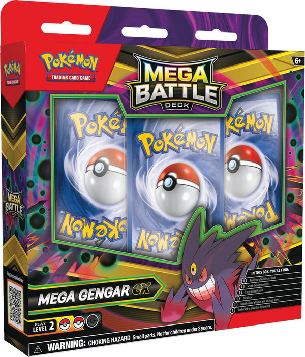 Pokemon: Mega Battle Deck - Mega Gengar & Diancie EX (Set of 2)