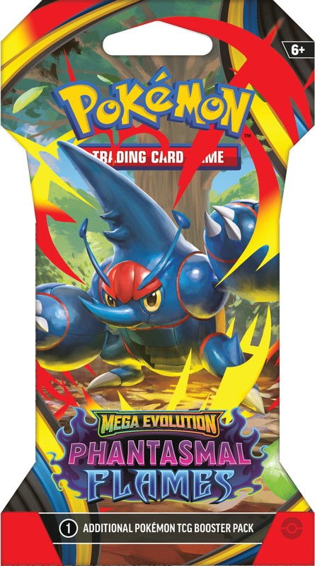 Pokemon: Phantasmal Flames ME2 Sleeved Booster Pack