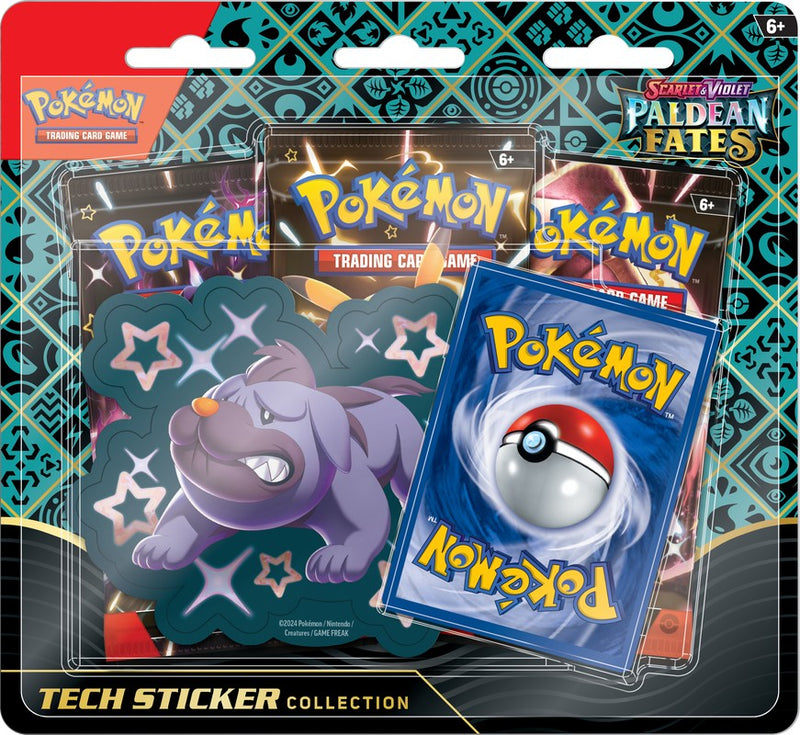 Pokemon: Scarlet & Violet 4.5 - Paldean Fates Tech Sticker Collection