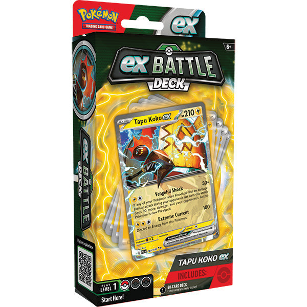 Pokemon: Tapu Koko EX Battle Deck