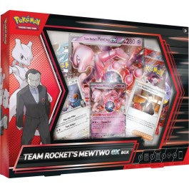 Pokemon: Team Rocket's Mewtwo EX Box