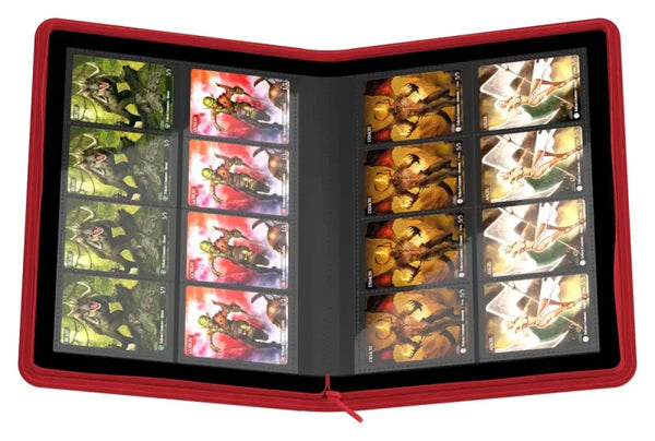 Ultimate Guard: Zipfolio 320 16-Pocket Xenoskin - Red