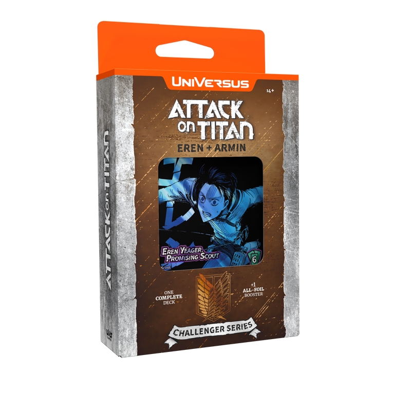 UniVersus: Attack on Titan - Battle for Humanity: Challenger Series Deck (Eren + Armin)